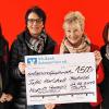 Andrea Quitsch und Sandra Keß übergaben im Namen des Bücholder Winterzauber-Teams einen Scheck in Höhe von 1500 Euro, der je zur Hälfte an die Karlstadter Tafel und das Kinderhospiz Sternenzelt geht. Im Bild von links: Andrea Quitsch, Alida Mungenast (Karlstadter Tafel), Annette Rosskamp (Kinderhospiz Sternenzelt), und Sandra Keß.