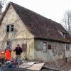 In Mellrichstadt (Kreis Rhön-Grabfeld) hat sich bis heute außerhalb der Stadt dieses Siechenhaus erhalten. In Mellrichstadt (Kreis Rhön-Grabfeld) hat sich bis heute außerhalb der Stadt dieses Siechenhaus erhalten.