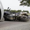 Motorradunfall (Symbolfoto).