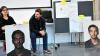 Junge Menschen lassen sich in der Jugendbildungsstätte Unterfranken zum „Coach für rassismuskritische Arbeit“ ausbilden. In Übungen wird zum Beispiel gezeigt, wie die Reaktion auf das Gegenüber von der Hautfarbe beeinflusst wird.