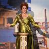 Die Schauspielerin Luise Kinseher spricht am 08.03.2017 in München (Bayern) als Bavaria bei der Fastenpredigt beim traditionellen «Politiker-Derblecken» am Münchner Nockherberg. Mit dem traditionellen Verspotten, dem «Derblecken» von Politikern am Münchner Nockherberg, wird traditionell die Starkbier-Saison in Bayern eröffnet. (zu dpa «Ohne AfD und sicher wieder derbe: Starkbieranstich am Nockherberg» vom 08.03.2017) Foto: Tobias Hase/dpa +++(c) dpa - Bildfunk+++ | Verwendung weltweit