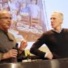 Koch trifft Coach: Helmut Gote und Ingo Froböse wollen gesunde Ernährung schmackhaft machen.