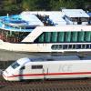 (mim)   Einen Hauch vom Flair überregionalen Eisenbahnverkehrs verbreiten derzeit ICE-Züge der Deutschen Bahn (DB) entlang des Mains. Wie aufmerksamen Beobachtern nicht entgangen ist, verkehrt das Vorzeige-Modell im Fuhrpark der DB vermehrt auf der Bahnstrecke Würzburg-Bamberg. Doch die ICE stoppen weder in Schweinfurt noch gar in Haßfurt. Derartige Pläne gibt es auch nicht, berichtet ein DB-Sprecher in München auf Nachfrage dieser Redaktion. Geschuldet sind die illustren Gäste auf den Maintal-Gleisen allein den Bauarbeiten auf der Strecke Nürnberg-Würzburg. Diese führen dazu, dass ein Teil der ICE-Züge über Ansbach ausweichen muss, ein anderer Teil über Würzburg und Bamberg, berichtet der Bahn-Sprecher. Deshalb fahren derzeit die Premium-Züge der Deutschen Bahn regelmäßig auch durch Haßfurt. Zu sehr gewöhnen sollte man sich an den Anblick jedoch nicht: Wenn die Bauarbeiten rechtzeitig beendet werden, ist Anfang Juni damit wieder Schluss. Dann gehören die Gleise zwischen Würzburg und Bamberg wieder dem Güter- und Regionalverkehr.
