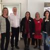 45 Lehrer aus verschiedenen Schulen des Landkreises nahmen an der Fortbildung des Arbeitskreises Suchtprävention teil. Das Bild zeigt die Organisatoren (von links): Maria Reichert-Härder, Dr. Helmut Röthke, Alexandra Glaesner-Liebst, Maria Herleth und Isabelle Bühner.
