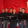Eine prächtige Mischung gaben die „Singing Sisters“ und die „Pr8männer“ beim Konzert im Landjugendheim in Nassach.