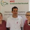 Das Team der Chirurgie im MVZ der Kreisklinik: (im Bild von links) Luisa Thurn, Helmer Kraus und Anna Büchs.
