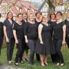 Die „Singing Sisters“: Mehrstimmige Chorsätze sind ihre Spezialität. Im Foto fehlt Lea Beiersdörfer.