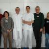 Generationswechsel beim Organisationsteam (von links): Roland Voß, Dieter Zängler, Ingrid Rügamer-König, Wolfgang Karmann, Philipp Zabel, Thilo Penzhorn, Gaby Greb und Emanuela Gattari. FOTO: Jürgen Braun