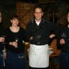 Das Wolzenkeller-Team: (von links) Francisco Morales, Manuela Böttger, Koch Wolfgang Engelhardt und Wirtin Eva Ittensohn.