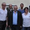 Die neue Führungsriege der Krieger- und Soldatenkameradschaft Reckertshausen: Anne Hümpfner (von links), Manfred Lang, Reinhard Kuhn, Albert Köder, Stefan Fischer, Elisabeth Köder, Sandra Wohlfahrt. Es fehlt: Dominik Ries.