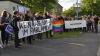 Zum Protest und zur Gegendemonstration gegen die AfD-Wahlkampfveranstaltung und Prichsenstadt hatten die unterfränkischen Jusos aufgerufen.