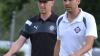 Björn Auer (links) als Trainer und Kabil Jabiri als Co-Trainer und Sportleiter haben weiterhin das Sagen bei den Fußballern der FVgg Bayern Kitzingen.