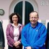 Besuch in den AWO-Einrichtungen Gemünden und Rieneck: Gerhard Kraft, Kerstin Celina, Christof Klär und Thomas Geuppert.