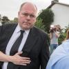 Polizisten stoppten Helmut Kohls Sohn Walter zunächst auf dem Weg in sein Elternhaus in Oggersheim bei Ludwigshafen.