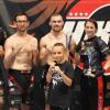 Ein starkes Team: die Haßfurter Kickboxer mit (von links) Trainer Denny Krüger, Bernd Nikolaus, Kevin Barth, Julian Bader, Ria Espig und Marcus Schneier.