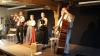 Die „Fränkischen Straßenmusikanten“ Hans und Lissy Heilgenthal, Steffi Zachmeier und Heinrich Filsner (von links) bei ihrem Konzert in Bergrheinfeld.