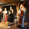 Die „Fränkischen Straßenmusikanten“ Hans und Lissy Heilgenthal, Steffi Zachmeier und Heinrich Filsner (von links) bei ihrem Konzert in Bergrheinfeld.