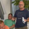 Mark Plate vom Helferkreis Asyl Theres stellte in der Sitzung des Gemeinderates die Arbeit des Kreises vor.