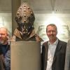 Die Macher der Ausstellung „Julius Echter. Der umstrittenen Fürstbischof“ im Museum am Dom in Würzburg (von links): Stefanie Weidmann (Projektmanagerin), Wolfgang Schneider (stellvertretender Kunstreferent der Diözese Würzburg), Johannes Merz (Kanzler der Kurie) und Rainer Leng (wissenschaftlicher Leiter).