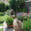 Der Bibelgarten in Mainstockheim lädt ein, innezuhalten und sich auf die Pflanzen wie den Brennenden Dornbusch einzulassen.