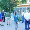 Im Anschluss an die LEADER-Versammlung erhielten die Mitglieder die Möglichkeit einer LEADER-Projektbesichtigung des Tierparks Hasenwald in Buchen-Hettingen durch den Beigeordneten Thorsten Weber zusammen mit dem Architekten Bernd Müller und Vertretern der Vogelfreunde Hettingen.