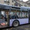 Die Bushaltestelle in Donezk, von der Lena Nykonchuk täglich zur Arbeit gefahren ist. Auch dieses Bild aus dem Internet entstand im Jahr 2015 in der schwer umkämpften ukrainischen Stadt. Die Bushaltestelle in Donezk, von der Lena Nykonchuk täglich zur Arbeit gefahren ist. Auch dieses Bild aus dem Internet entstand im Jahr 2015 in der schwer umkämpften ukrainischen Stadt.