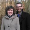 Pfarrerin Christina Lungfiel mit ihrem Ehemann Jan Lungfiel.