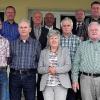 Diese Mitglieder des FSV Hohenroth wurden für 40- und 50-jährige Mitgliedschaft ausgezeichnet.