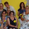 Die zertifizierten Tagesmütter mit Dagmar Gnadt vom Jugendamt (links), Stefanie Neugebauer (rechts) vom Tageselternverein und Kursleiterin Karin Kraft (Zweite von rechts).