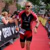 Jochen Ehrenberg bei seinem dritten Ironman in Frankfurt.