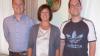 Die neuen Feldgeschworenen Michael Maier (rechts) und Matthias Schreck mit Bürgermeisterin Agnes Engelhardt.