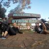 Angekommen in der Byron Bay in Australien.