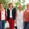 Die Stabilisierungsgruppe der Bayerischen Krebsgesellschaft verdankt ihr Bestehen dem Zonta-Club Bad Kissingen-Schweinfurt. Darüber freuen sich von links: Doris Göb, Brigitte Lenhard-Scheithauer, Angelica Richter, Elsbeth Kempf, Gisela Walter und Franziska Bickel.