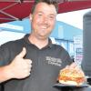 Hoch im Kurs bei Fleisch-Fans: Ein Burger mit Pulled Pork beim Big Boys Grill.