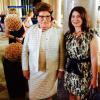 Unter den 3000 Gästen beim großen Sommerempfang des Landtags war auch die Hofheimerin Claudia Reuß (rechts). Landtagspräsidentin Barbara Stamm begrüßte sie auf Schloss Schleißheim zu Bayerns größtem Ehrenamtsempfang.