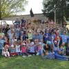 Wie die Eroberer Amerikas lebten und arbeiteten lernten 140 Kinder beim Feriendorf der Gemeinde kennen. Foto: Elfriede Streitenberger