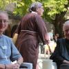 Schwester Mirjam und Father Nicolas sind zwei von rund 60 Teilnehmern am 20. internationalen ökumenischen Ordenskongress, der auf dem Schwanberg stattgefunden hat.