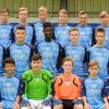 Die U 15 des Würzburger FV in der Saison 2017/18: (hinten von links) Leon Grimm, Paul Schulz, Maximilian Heider, Tobias Franz, Felix Schulz, Florian Erlenbach, Pascal Ganz, (Mitte von links) Torwarttrainer Burkhard Wagner, Nils Hock, Luca Weber, Luis Wagner, Silvius Lettmann, Mika Johannes, Marcel Holzhäuser, Fynn Schöfer, Co-Trainer Dirk Erlenbach, Trainer Stefan Johannes. (vorne von links) Matteo Kropf, Fabio Tudor, Diyar Dönmez, Eric Drescher, Luca Ramold und Tim Herbert.