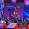 Tragen die geflügelten Socken diesmal zum Titel? – HSC-Spieler Gary Hines will im zweiten Anlauf endlich „Ninja Warrior Germany“ werden.