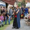 Barden und Stelzenläufer werden durch die Marktmenge ziehen und die Besucher unterhalten.Stefanie Brantner