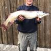 Ein 95-Zentimeter-Hecht brachte Eugen Ebert die Krone der Angler ein.