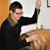 Reift vor sich hin: Der erste Fränkische Whisky ist im Dezember 2018 fertig, die goldgelbe Farbe ist schon vorhanden.
