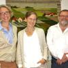Dr. Edgar Gramlich feierte sein 30-jähriges Praxisjubiläum. Das Team des Hausarztzentrums Albertshofen (von links) Etta Becker, Katharina Dieckmann und Edgar Gramlich.