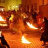 Die Feuershows sind ein Höhepunkt bei der Erlebnisnacht in Mellrichstadt.