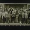 Zum 50 jährigen Jubiläum traf sich der ganze SPD Ortsverein 1967 zur großen Feier mit dem damaligen Bürgermeister Alois Medon in der alten TG-Halle FOTO