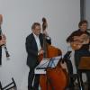 Das Trio Clarino bei seinem Auftritt in Grünsfeld. Im Bild (von links): Matthias Ernst, Peter Pfriem und Bernhard von der Goltz.