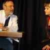 Pointiert: Doris Wolf mit Ernst Hartmann beim Behandeln der rechten Flanke der maladen CSU.