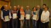 Die Eigenheimer-Vereinigung Dingolshausen ehrte langjährige Mitglieder. Im Bild einige der Geehrten zusammen mit Bürgermeister Lothar Zachmann (zweiter von links), sowie Landesvorstandsmitglied Georg Grembler (dritter von rechts) und den beiden Vorstandsmitgliedern Dirk Jungbauer und Gabriele Schmalzbauer.