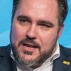 Der Generalsekretär der FDP in Bayern, Daniel Föst, bei seiner Rede in Amberg