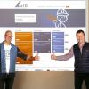 Der Internetauftritt der Gewerblichen Schule Tauberbischofsheim wurde neu gestaltet. Im Bild der Lehrer Stefan Schulz (links) als Beauftragter der Schulhomepage und Schulleiter Hermann Ruppert.